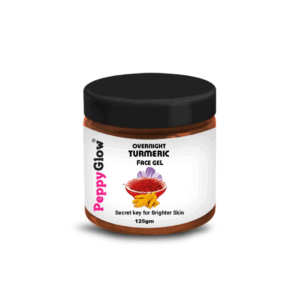 peppy glow turmeric & saffron face brightening